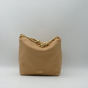 M-BRC MASSIMO BRACCIALINI SOTTOBRACCIO/TRACOLLA IN PELLE CAMMELLO