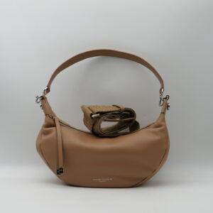 GIANNI CHIARINI SOTTOBRACCIO/TRACOLLA MEDIO IN PELLE  CAMMELLO