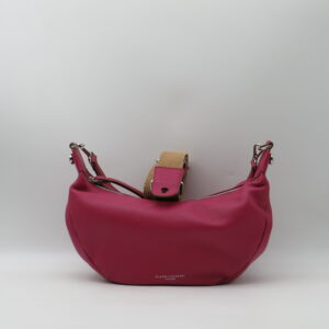GIANNI CHIARINI SOTTOBRACCIO/TRACOLLA MEDIO IN PELLE FUXIA