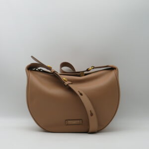 GIANNI CHIARINI SOTTOBRACCIO/TRACOLLA GRANDE IN PELLE CAMMELLO