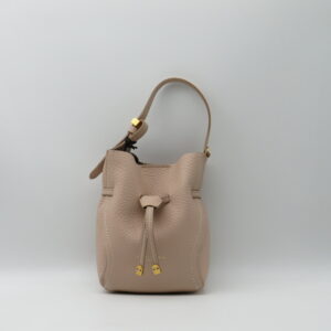 GIANNI CHIARINI SECCHIELLO MINI A MANO CON TRACOLLA IN PELLE ROSA