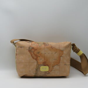 ALVIERO MARTINI 1 CLASSE TRACOLLA PICCOLA GEO GOMMATO+GIALLO