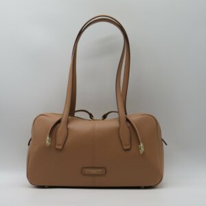 GIANNI CHIARINI BAULETTO MEDIO PELLE MARTELLATA CAMMELLO