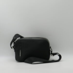 MANDARINA DUCK TRACOLLA PICCOLA DOPPIA ZIP LINEA HUNTER NERO