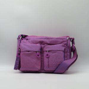 MANDARINA DUCK TRACOLLA 2 TASCHE +ZIP MD20 CICLAMINO