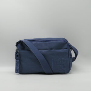 MANDARINA DUCK TRACOLLA MEDIA ESPANDIBILE DOPPIA ZIP MD20 BLU SCURO