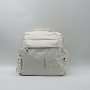 MANDARINA DUCK ZAINO MEDIO CON TASCHE MD20 BIANCO LATTE