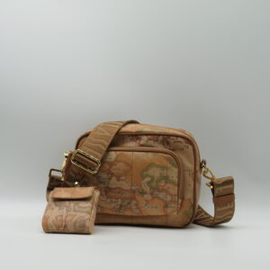 ALVIERO MARTINI 1'CLASSE TRACOLLA PICCOLA REPORTER GEO GOMMATO