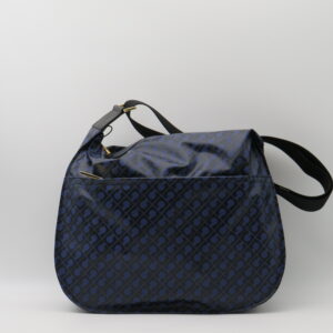 GHERARDINI TRACOLLA MEDIA  ZIP FRONTE RETRO SOFTY BLU