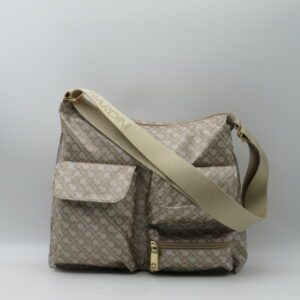 GHERARDINI TRACOLLA GRANDE CON TASCHE SOFTY CRETA