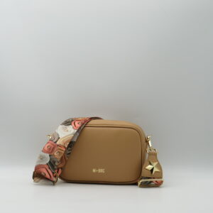 M-BRC MASSIMO BRACCIALINI TRACOLLA PICCOLA IN PELLE CAMMELLO