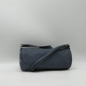 BORBONESE CILINDRO SOTTOBRACCIO/TRACOLLA JET BLU LAPIS