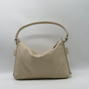 COCCINELLE SOTTOBRACCIO/TRACOLLA MEDIO IN PELLE MARTELLATA SABBIA