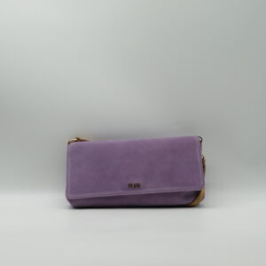 ALVIERO MARTINI 1' CLASSE SOTTOBRACCIO/POLSIERA CAMOSCIO LILLA