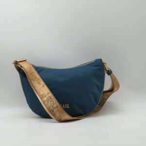 ALVIERO MARTINI 1'CLASSE LUNA PICCOLA NYLON RICICLATO BLU PACIFICO+GEO