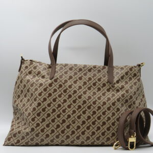 GHERARDINI SHOPPING CON TRACOLLA SOFTY MARRONE
