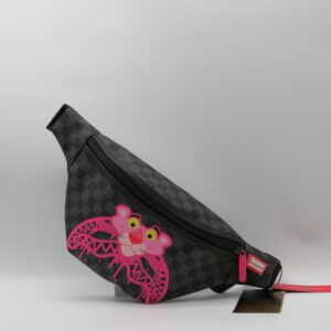 SPRAYGROUND MARSUPIO DAMIER GRIGIO PANTERA ROSA