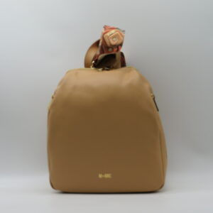 M-BRC MASSIMO BRACCIALINI ZAINO GRANDE IN PELLE MARTELLATA CAMMELLO