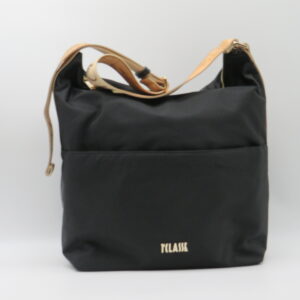 ALVIERO MARTINI 1'CLASSE SOTTOBRACCIO/TRACOLLA GRANDE NYLON NERO+GEO