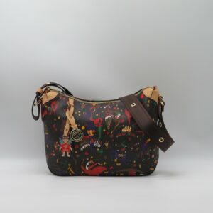 PIERO GUIDI TRACOLLA MEDIA STONDATA CIRCUS MARRONE