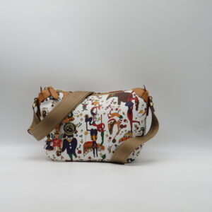 PIERO GUIDI TRACOLLA PICCOLA STONDATA CIRCUS BIANCO