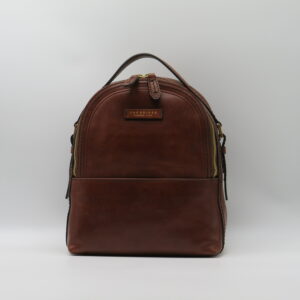 THE BRIDGE ZAINO PICCOLO STONDATO PELLE CUOIO