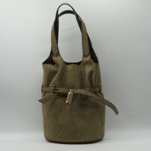 BORBONESE SECCHIELLO LINEA IDENTITY CAMOSCIO OP NATURALE