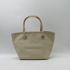 BORBONESE BORSA PICCOLA A MANO CON TRACOLLA GRAFFITI SABBIA