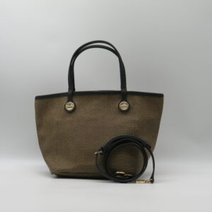 BORBONESE BORSA PICCOLA A MANO CON TRACOLLA GRAFFITI