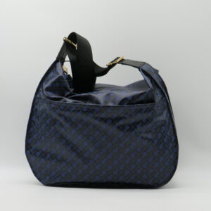 GHERARDINI TRACOLLA GRANDE ZIP FRONTE/RETRO SOFTY BLU