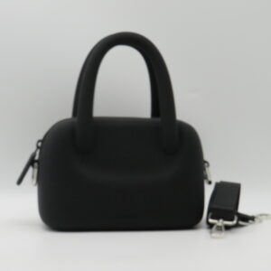 AMERICAN TOURISTER BORSA PICCOLA A MANO CON TRACOLLA LINEA JELLYPOP GOMMA NERO