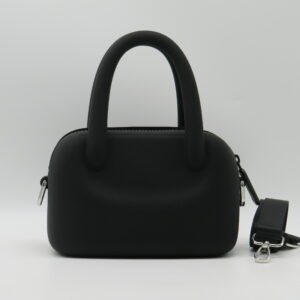 AMERICAN TOURISTER BORSA PICCOLA A MANO CON TRACOLLA LINEA JELLYPOP GOMMA NERO