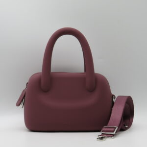 AMERICAN TOURISTER BORSA PICCOLA A MANO CON TRACOLLA LINEA JELLYPOP GOMMA MALVA