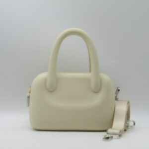 AMERICAN TOURISTER BORSA PICCOLA A MANO CON TRACOLLA LINEA JELLYPOP GOMMA SABBIA