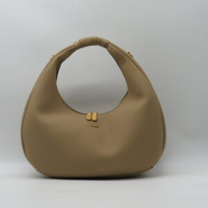 FLORCHIS HOBOBAG MEDIA CON TRACOLLA PELLE VEGANA BEIGE