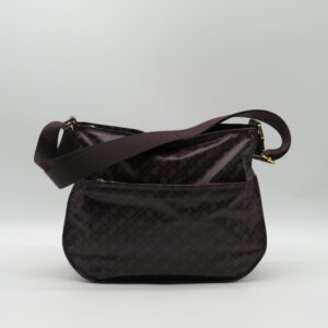 GHERARDINI TRACOLLA RETTANGOLARE ZIP FRONTE/RETRO SOFTY BORDEAUX