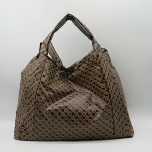 GHERARDINI SHOPPER  REVERSE MARRONE/NERO