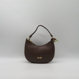 M-BRC LUNA MINI CON TRACOLLA PELLE MARRONE