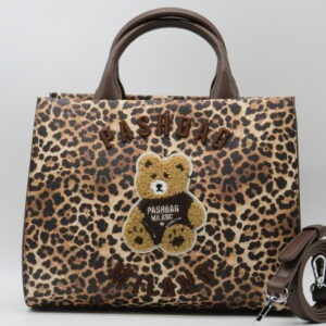 PASH BAG BORSA GRANDE MANO/TRACOLLA MACULATO ORSETTO