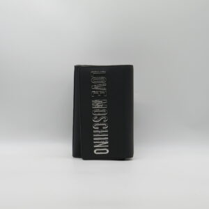 LOVE MOSCHINO POCHETTE CON TRACOLLA NERA E LOGO GRANDE