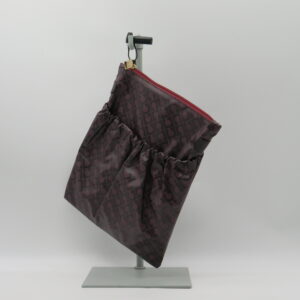 GHERARDINI TRACOLLA PIATTA ARRICCIATA SOFTY BORDEAUX