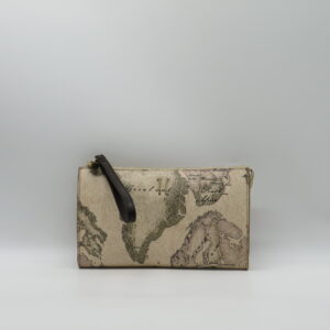ALVIERO MARTINI 1'CLASSE CLUTCH CON POLSIERA GEO SABBIA+T.MORO