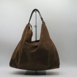 GHERARDINI AMAZZONIA CAMOSCIO MONOGRAM  MARRONE