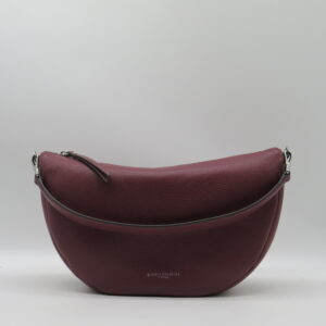 GIANNI CHIARINI SOTTOBRACCIO/TRACOLLA MEDIO STONDATO PELLE MARTELLATA BORDEAUX