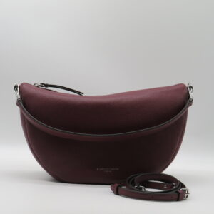 GIANNI CHIARINI SOTTOBRACCIO/TRACOLLA MEDIO STONDATO PELLE MARTELLATA BORDEAUX