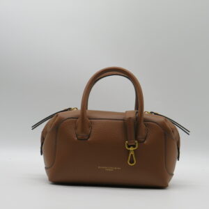 GIANNI CHIARINI BAULETTO PICCOLO MANO/TRACOLLA PELLE NOCE