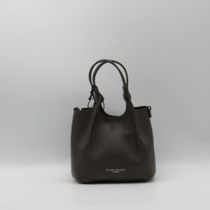 GIANNI CHIARINI BORSA MANO/TRACOLLA DUA PICCOLA PELLE T.MORO