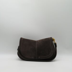 GIANNI CHIARINI SOTTOBRACCIO/TRACOLLA CON PATTA CAMOSCIO T.MORO