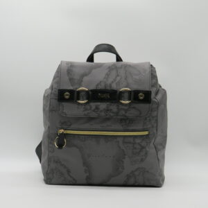 ALVIERO MARTINI 1'CLASSE ZAINO MEDIO CON PATTA GEO GOMMATO GRIGIO
