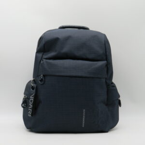 MANDARINA DUCK ZAINO GRANDE CON TASCHE MD20 BLU SCARABEO